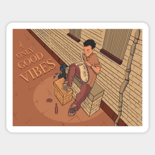 Only good vibes Magnet